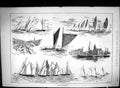 Old 1888 Yarmouth Regatta Wherries Gipsey Yachts Trawlers Sailing Spo Victorian