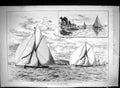 Old 1889 Royal Yacht Squadron Regatta Irex Valkyrie Yarana Prince'S G Victorian