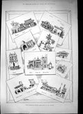 Old 1889 Paris Exhibition Habitations Persian Aztec Roman Byzantine R Victorian