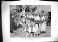 Antique Print 1891 Funeral Island Capri Southern Italy Society Misericordia