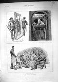 Original Old Antique Print 1887 Royal Academy Art Porters Judges Water Colours