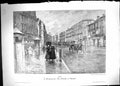 Antique Old Print Brancaccio Via Toledo Neapel Street Scene Transport Berlin
