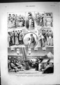 Old Print 1882 Life Board Ship Maritimes Steamer Priests Tombola Concert 19th