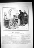 Antique Old Print 1905 Story Illustration May Margaret Bishop Crockett Lucas
