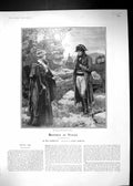 Antique Print 1904 Story Illustration Beatrice Venice Pemberton Frank Dadd 20th