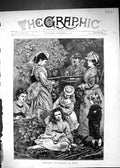 Antique Old Print Lawson 1872 Amateur Hop-Picking Kent England Agriculture 19th