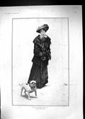 Antique Print 1905 Two Types Beauty Bull-Dog Beautiful Lady Balliol Salmon 20th