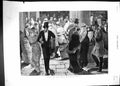 Original Old Antique Print 1881 Lyceum Theatre Portico Spectators Entertainment