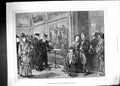 Antique Old Print 1872 Holiday Folks National Art Gallery Tourists Paintings