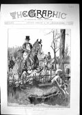 Antique Old Print 1898 Berkshire Hunting Mr. Garth Huntsman Hounds Dogs Sport