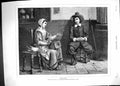 Old 1880 Angling Lady Small Fish Man Nets Duck Hunting Luxmoore Dudle Victorian