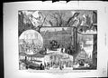 Old Print 1881 London Bartholomew Smithfield Islington Sepulchre Newgate 19th