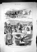 Old 1884 Folks Fashion Lewes Sussex Oxen Ploughing Stool Ball Belfry Victorian