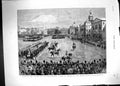 Old Print London 1887 Trooping S Horse-Guards Parade Queen 68Th Birthday 19th