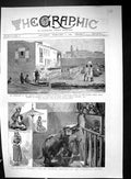 Old Print 1884 Burmese Priests Barnum Elephant Soudan Egyptian Siers War 19th