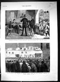 Old 1883 English Officers Egypt Fez Cairo Execution Professor Palmer Victorian