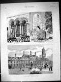 Old Leicester Town Hall Sedilla Mary'S Church Ulverscroft Priory 1882 Victorian