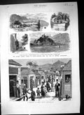 Old Street Port Louis Mauritius France Lake Bourget Aix-Les-Bains Hau