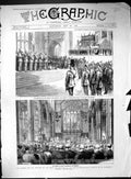 Old 1887 Bishop Ripon Commons Jubilee Thanksgiving Margaret'S Church Victorian