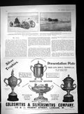Antique Old Print 1905 Frank Croker Car Crash Daytona Beach Florida Gsmith 20th