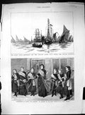 Old 1887 Southend Jubilee Yacht Race Haydn Toy Symphony Royal Asylum Victorian