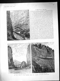 Old Denver Rio Grande Railway Colorado Train Veta Pass Animus Africa