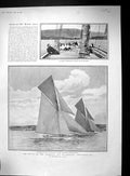 Old 1903 America Cup Challenger Shamrock Jackyarders Jib-Topsails Lad 20th