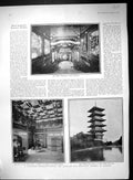 Old 1905 Japanese Treasure House King Belgians Pagoda Laeken Princess 20th