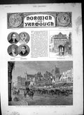Old 1883 Norwich Market Ethelbert Gate Elizabeth Fry Crotch Martineau 19th