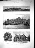 Old 1883 Winchelsea Rye Ferry Ypres Tower Church Wesley Tree Strand G 19th
