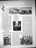 Old 1888 Shakespeare Charlecote Hall Thomas Lucy Globe Theatre Graves 19th