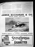 Old 1904 Buchanan Scotch Whisky Express Cigarettes Theatre Irving Win 20th