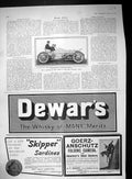 Old 1905 Bianchi Wolseley Motor Car Dewars Whisky Sardine Plantol Soa 20th