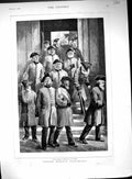 Old 1888 Chelsea Hospital Sunday Morning Scene Cellars Sleeping Berth 19th