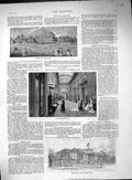 Old 1887 Buckingham Palace Promenade Gallery Prince Consort Music Roo 19th