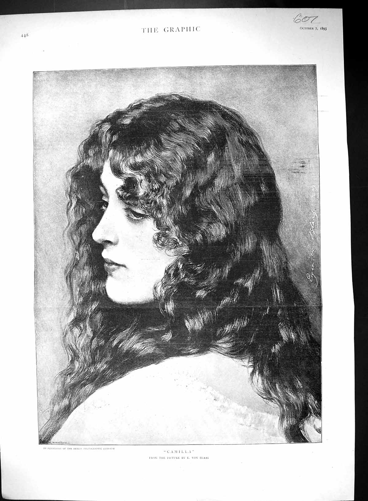 Old 1893 Camilla Theatre Harris Carte Russell Cellier Seymour Gilbert 19th