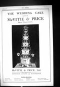 Old 1922 Mcvitie Price Biscuit Bridal Head-Dress Wedding Bridesmaid 20th