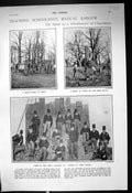 Old 1900 Clayesmore Enfield Schoolboys Manual Labour Cricket Grace Ha 20th