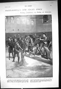 Old 1900 Baden-Powell Police Force Aldershot Horses Ship Gneisenau Ma 20th