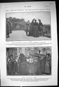 Old 1900 Czar Russia Muscovite Royal Family Church Manchus Liao-YangVictorian