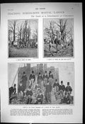 Old 1900 Clayesmore School Enfield Manual Labour Cricket Grace Haywar 20th