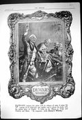 Antique Old Print 1915 Dewars Whisky Ladies Fashion Dinne Rfrock Velvet Fur