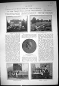 Old 1900 Paderewski Lake Geneva Medallion Dogs Tientsin Plain Great W 20th