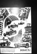 Old 1939 Advertisement Dunlop Fort Motor Cars Racing Waifs Strays Soc 20th