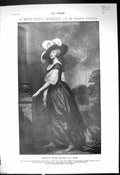 Old 1900 Charlotte Frances Bentinck Lady Milnes John Oliver Hobbes Au 20th