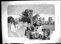 Old 1886 Wariwck Castle Keep Danish Mount Bear Tower Hill-House MoatVictorian