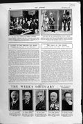 Antique Print 1921 Lloyd George Byng Canon Sheppard Erzberger CastenskjBils