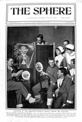 Old 1915 Christmas Hospital Charlie Chaplin Entertainment Gallaher Co 20th