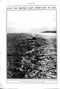 Original Old Vintage Print 1918 War British Navy Submarine Sea Photograph 20th