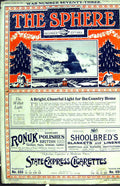 Antique Old Print Colour 1915 Advertisement Sphere Cigarettes Willett Ronuk
